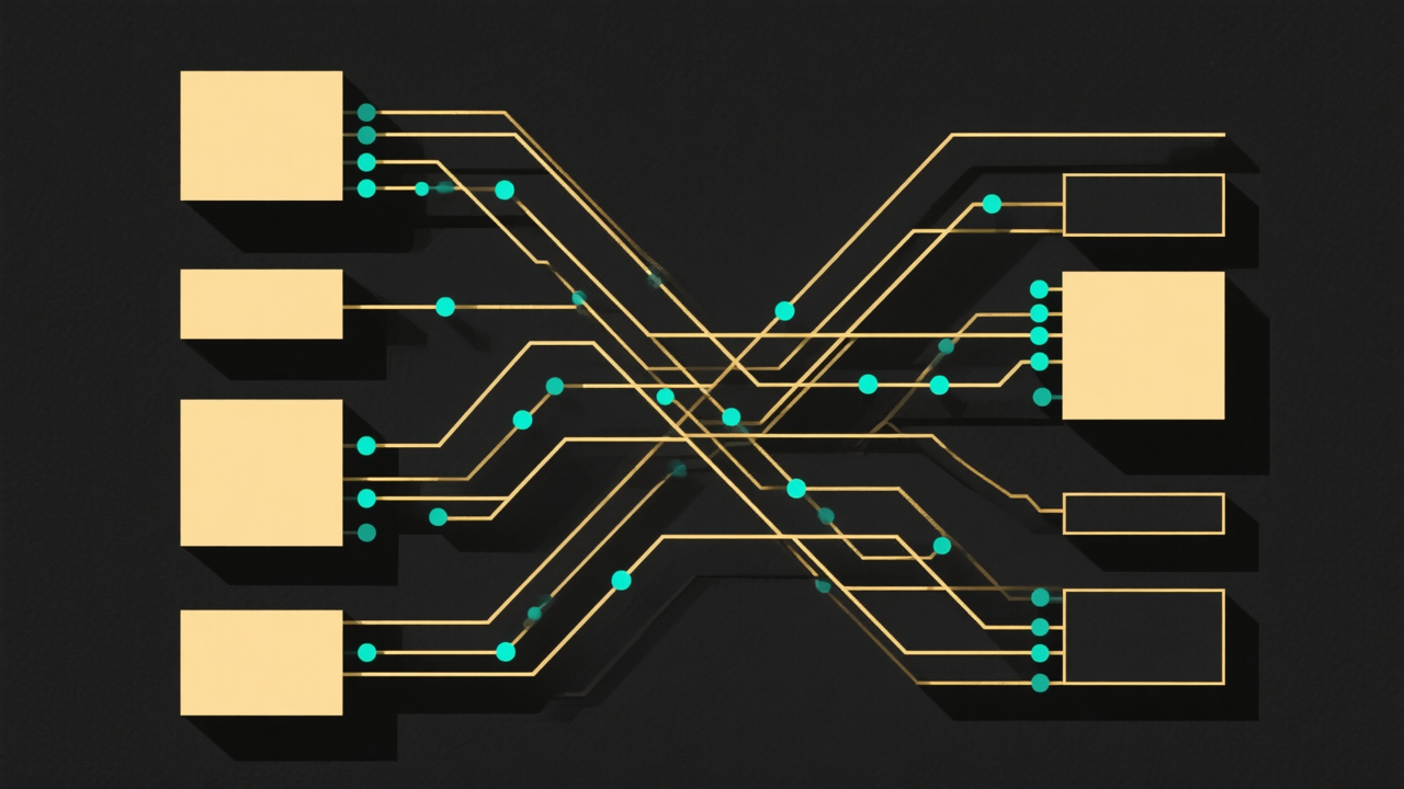 Steward routing diagram with connected candidate nodes